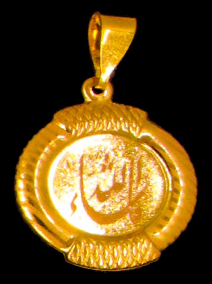 21k Gold Pendant